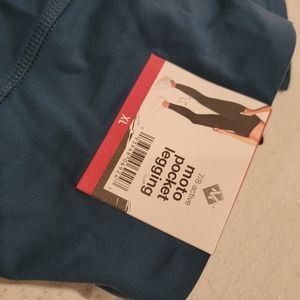7/8 Moto pocket leggings, 2 pair